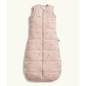 Sac de dormit, ErgoPouch, Jersey, 3-12 luni, 6-10 kg, TOG 2.5, Bumbac organic, Fermoar bidirectional, Lavabil la masina, Croiala slim fit, Certificat non-toxic, Premiat in Australia, Roz