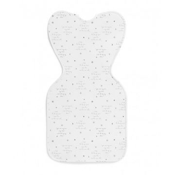 Sac de dormit pentru infasat Love to Dream Swaddle Up white M 0.2 Tog