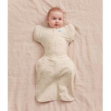 Saculet de dormit si infasat Love to Dream L 1.5 Tog Fleece Wings