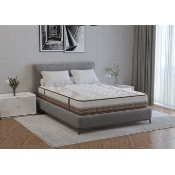 Saltea cu arcuri caramel dream Pocket Multilayer 160x200x20 cm