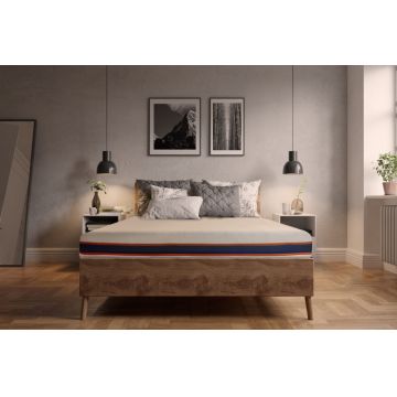 Saltea cu memorie si arcuri individuale Somnexpert AirCool HD Pocket Spring 160x200x24 cm