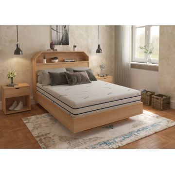 Saltea cu memorie Somnomed Antiacaria 180x200x20 cm husa cu tratament antiacarian