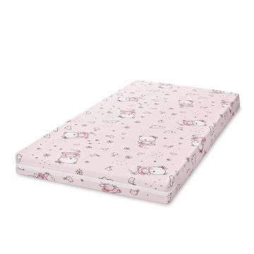 Saltea de spuma Lorelli Classic 60 x 120 x 9 cm Pink Ballerina Bear