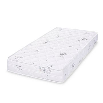 Saltea pentru patut Relax Green Giraffe din spuma elastica 140x70x12 cm