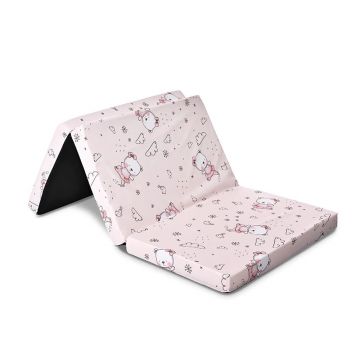 Saltea pliabila Lorelli Poland 60 x 120 x 5 cm Pink Ballerina Bear