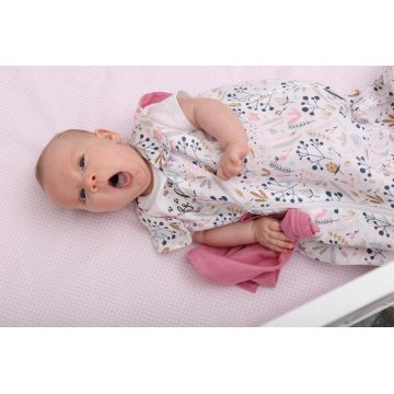 Scutec multifunctional din muselina Babymam Berry Smooth, dimensiune 30 x 30 cm