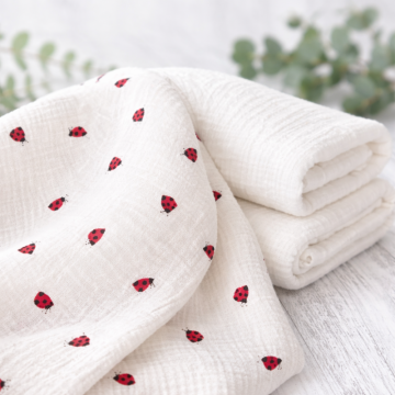 Set 2 museline Gargarita Norocoasa din bumbac 70 x 70 cm