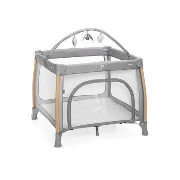 Tarc de joaca, Jane, Travel Fun, Cu arcada cu jucarii, Geanta de transport 98x101x80 cm, Mist