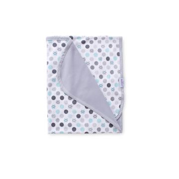 Paturica cu doua fete bambus si bumbac Bamboo Dots B04