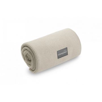 Paturica din bambusbumbac Touch Beige Sleepee