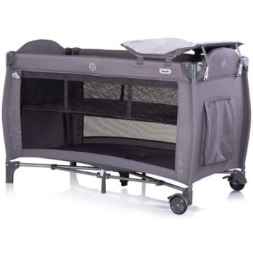 Patut pliabil Chipolino Bella charcoal