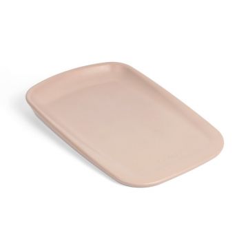 Saltea de infasat, Jane, Moale, Design ergonomic, Spuma PU, 68x45x8 cm, Fara BPA, 0 luni+, Sand
